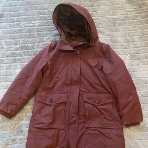Maroon Uniqlo Parka